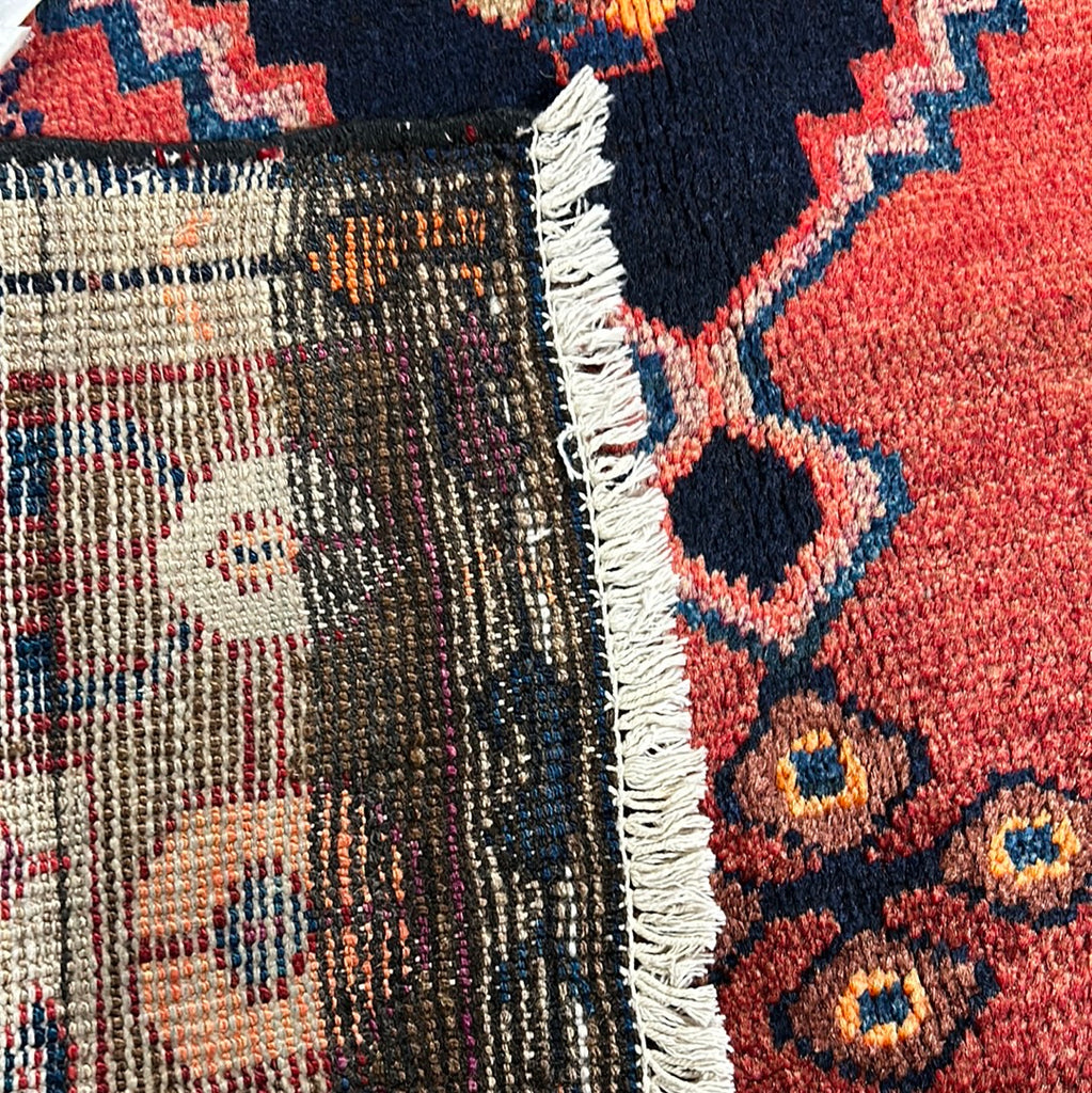 4.6 x 7.6 Red Persian Zanjan Rug 82814