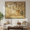 Load image into Gallery viewer, 5 x 6 Pictorial Handmade Tapestry Reproduction of 17 Th French Century #F-3031