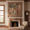 Load image into Gallery viewer, 9 x 9 Pictorial Tapestry Hanging Rug #F-3032