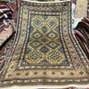 Load image into Gallery viewer, 4&#39; x 8&#39; Tan-Brown-Semi-Antique-Russian-Kazak-Runner.jpg