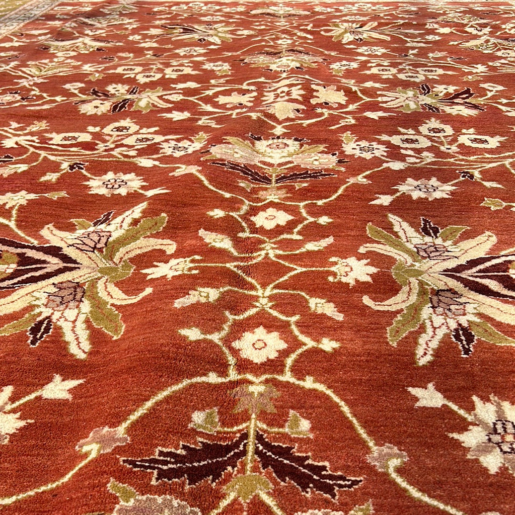 9.10 x 14.6 Traditional Fine Quality Jaipur Rug CORAL 74915