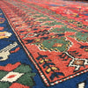 Load image into Gallery viewer, 4.8 x 7.7 Red Semi Antique Russian Kazak Runner 73226