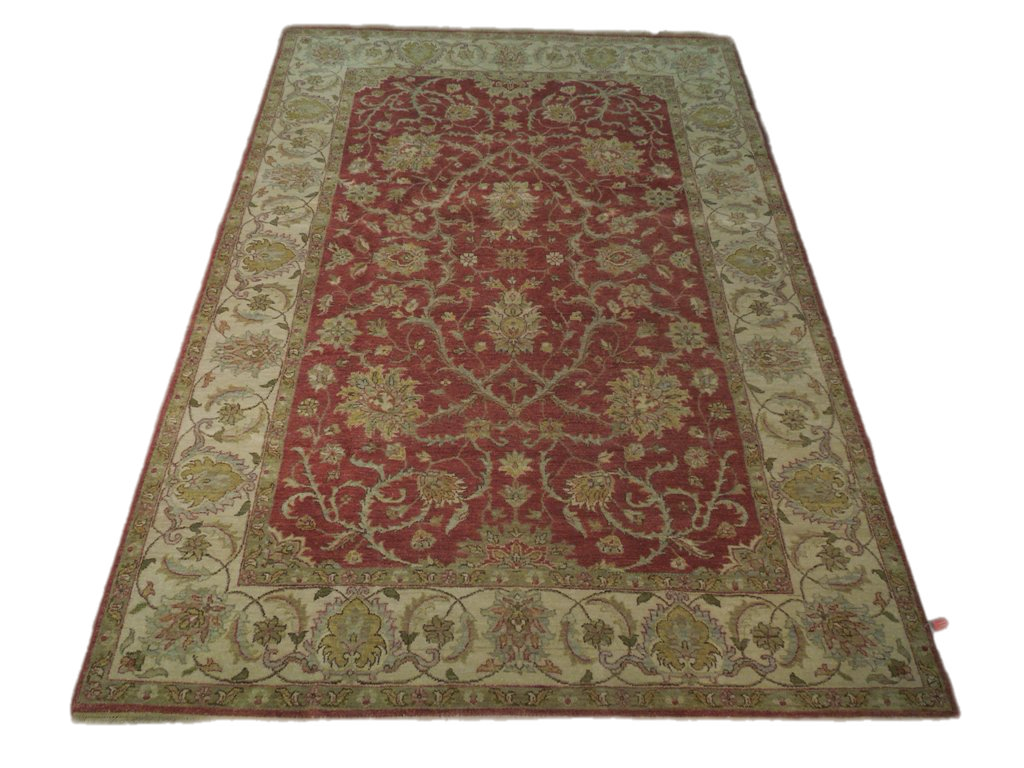 6 x 9 Vegetable Dyed Chobi Rug #B-74026