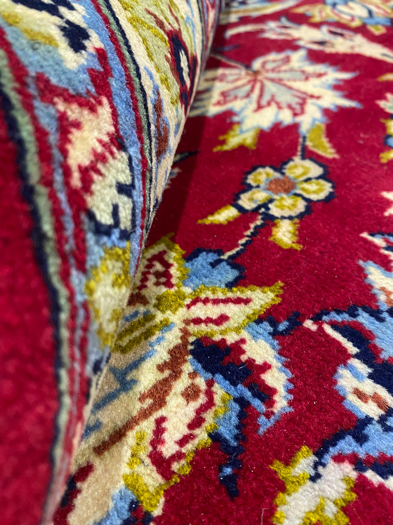 9.5 x 12.8 Nice Persian Esfahan Najafabad Wool Pre-Owned Rug Sale #F-6973