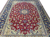 Load image into Gallery viewer, 9.5 x 12.8 Nice Persian Esfahan Najafabad Wool Pre-Owned Rug Sale