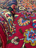 Load image into Gallery viewer, 9.8 x 10.3 Square Persian Rug Signed Traditional Burgundy Blue #F-6974