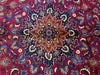 Load image into Gallery viewer, 9.8 x 10.3 Square Persian Rug Signed Traditional Burgundy Blue #F-6974