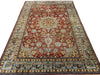 Load image into Gallery viewer, 7 x 10 Semi-Antique Persian Tabriz Wool Rug 1970&#39;s #F-6397