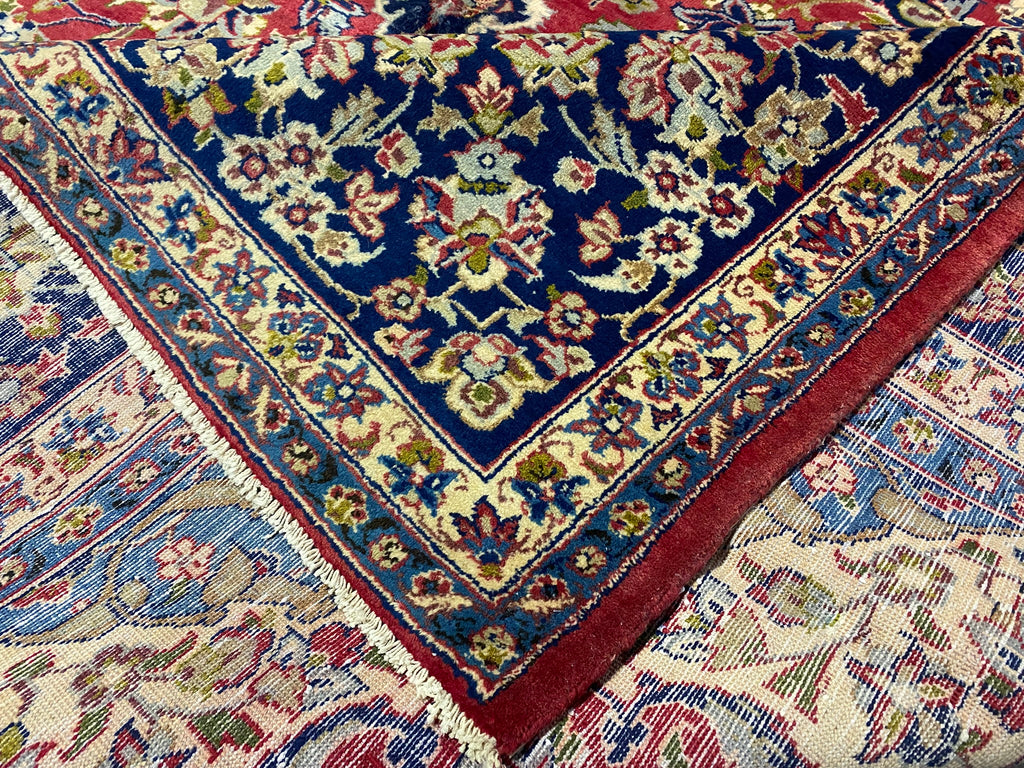 9.7 x 13.8 Persian Najaf Esfahan Wool Rug Sale #F-6976