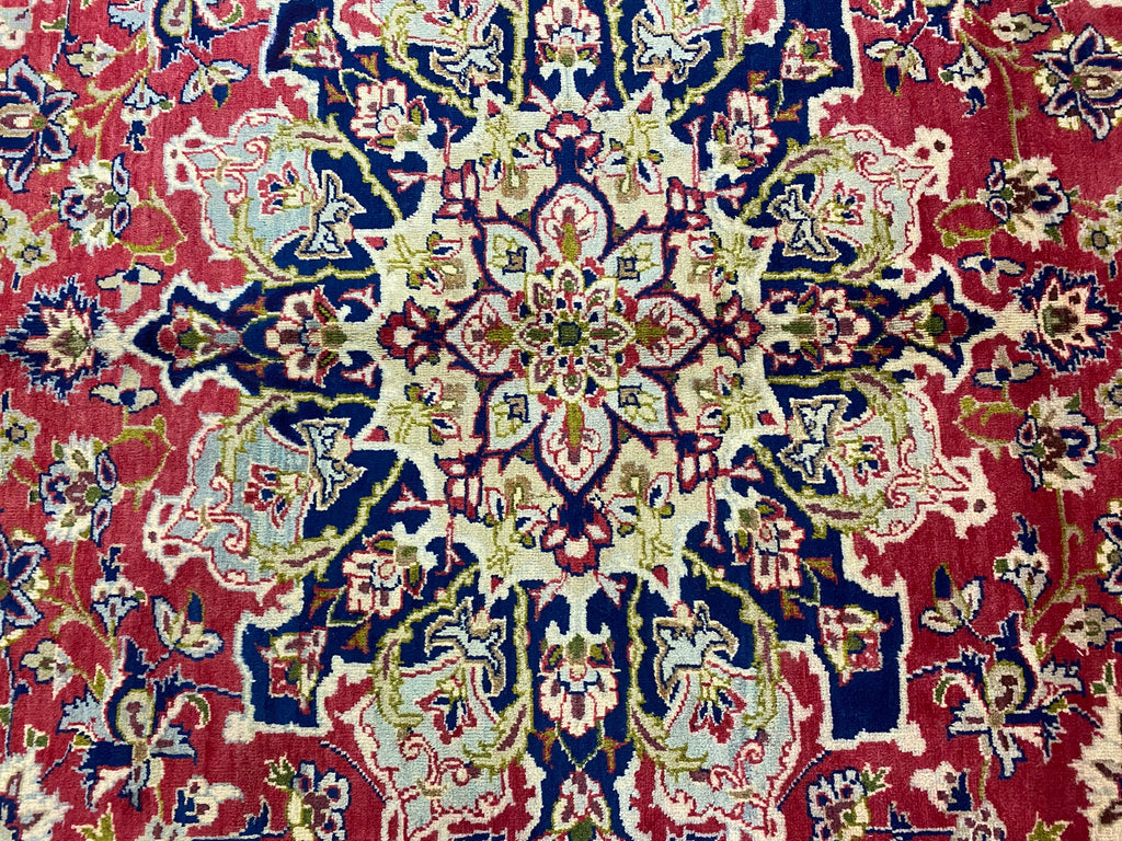 9.7 x 13.8 Persian Najaf Esfahan Wool Rug Sale #F-6976