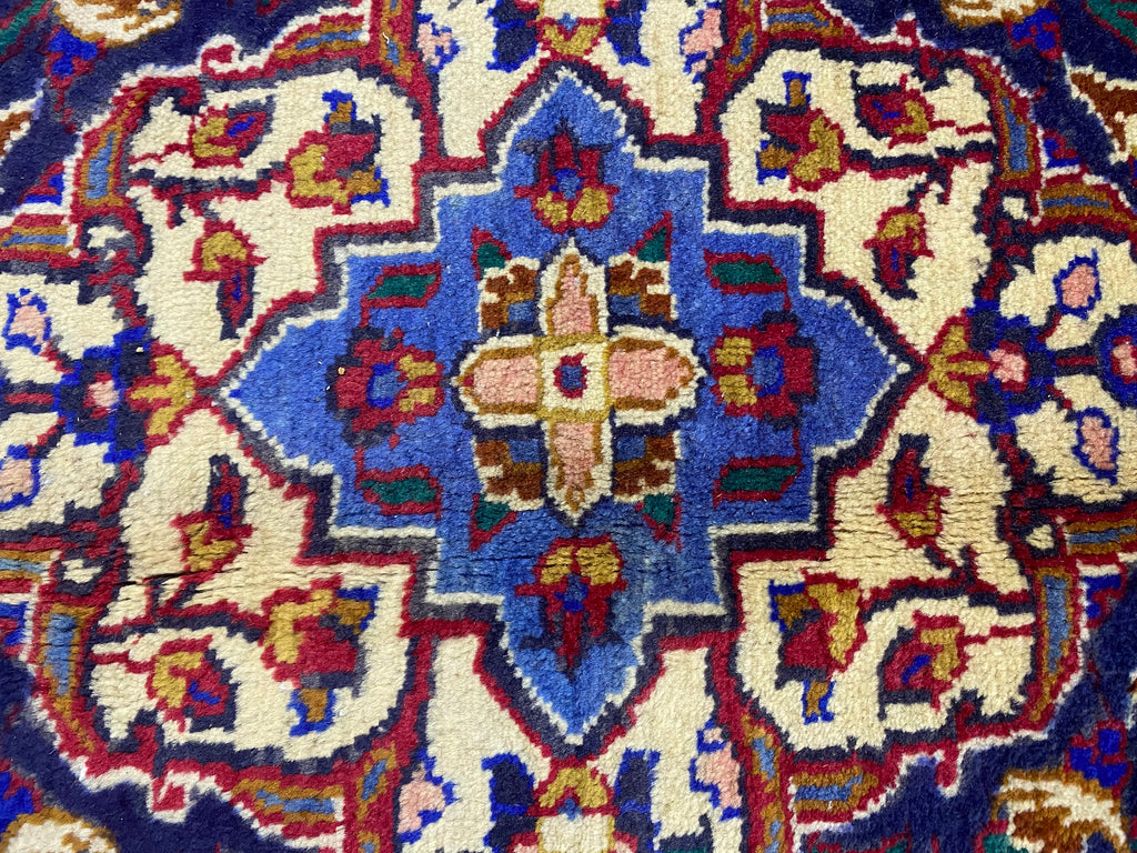 9.5 x 12.5 Persian Kashan Classic Traditional Iran Sale Clearance Rug #F-6977