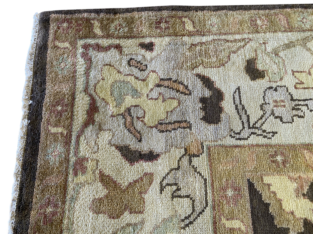 9.3 x 12.2 New Oushak Handmade Rug #F-6402
