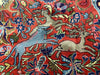 Load image into Gallery viewer, 10 x 13.8 Exotic Quality Persian Bijar Rug Animal Hunting Pattern #F-6979