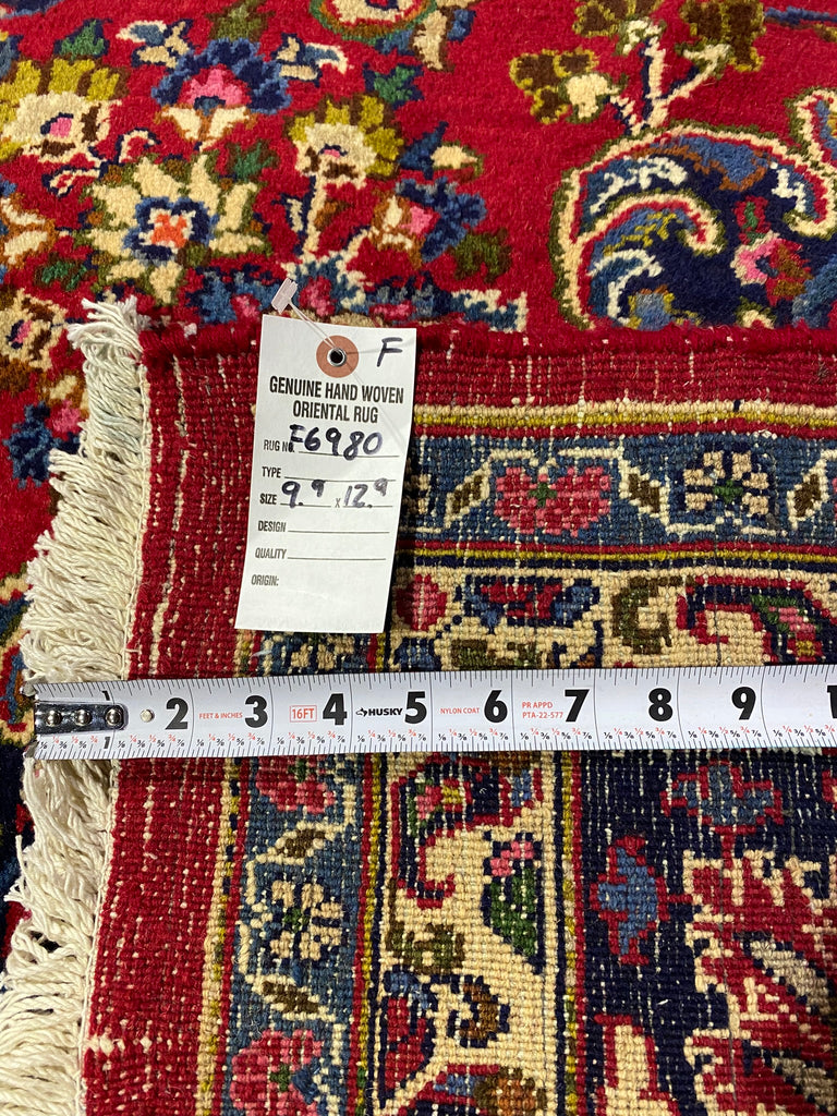 9.9 x 12.9 Sale Authentic Persian Traditional Rug Iran #F-6980