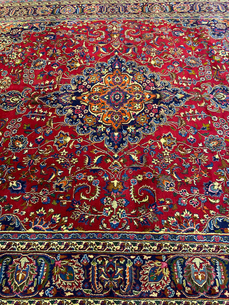 9.9 x 12.9 Sale Authentic Persian Traditional Rug Iran #F-6980