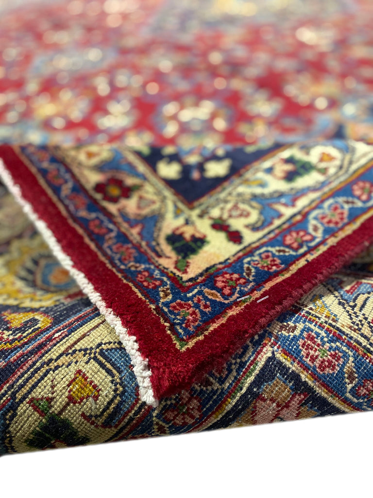 9.5 x 13 Persian Kerman Rug Pre-Owned Sale Clearance #F-6981