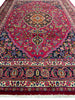 Load image into Gallery viewer, 9 x 13 Traditional Persian Mashad Rug Iran