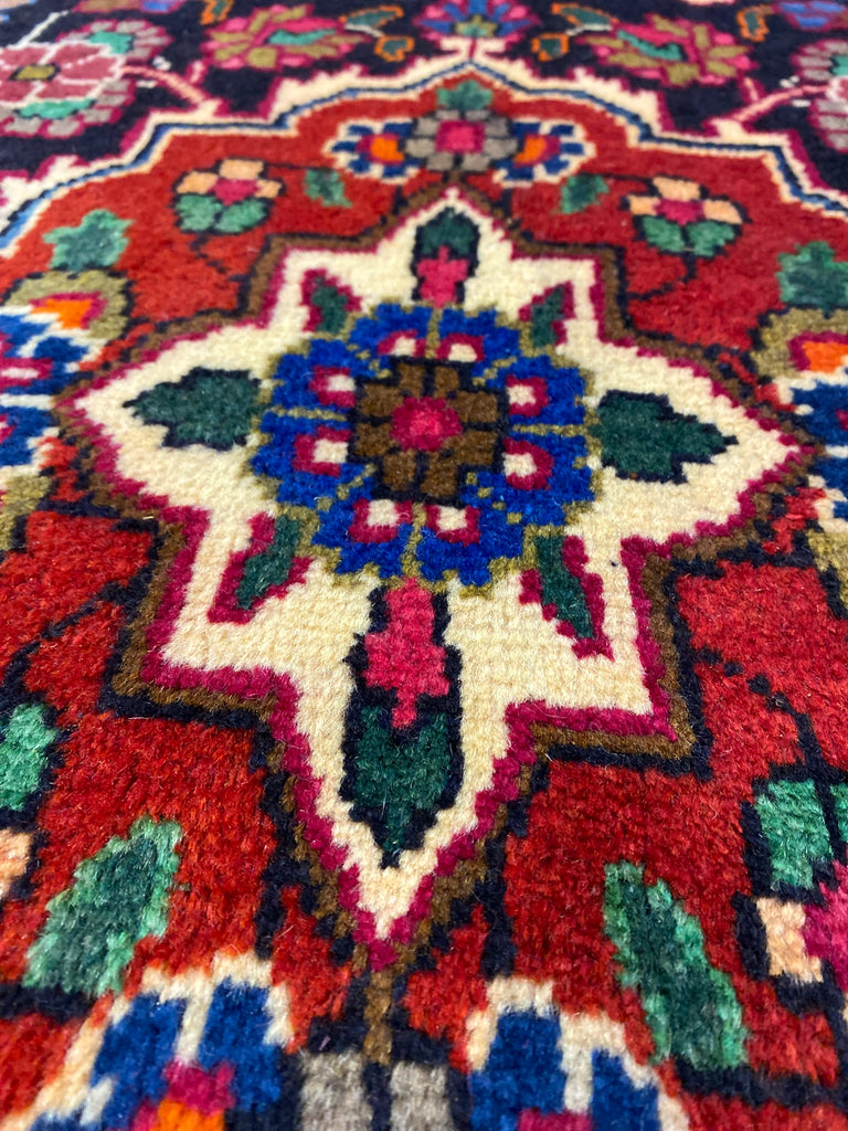 9 x 13 Traditional Persian Mashad Rug Iran #F-6982