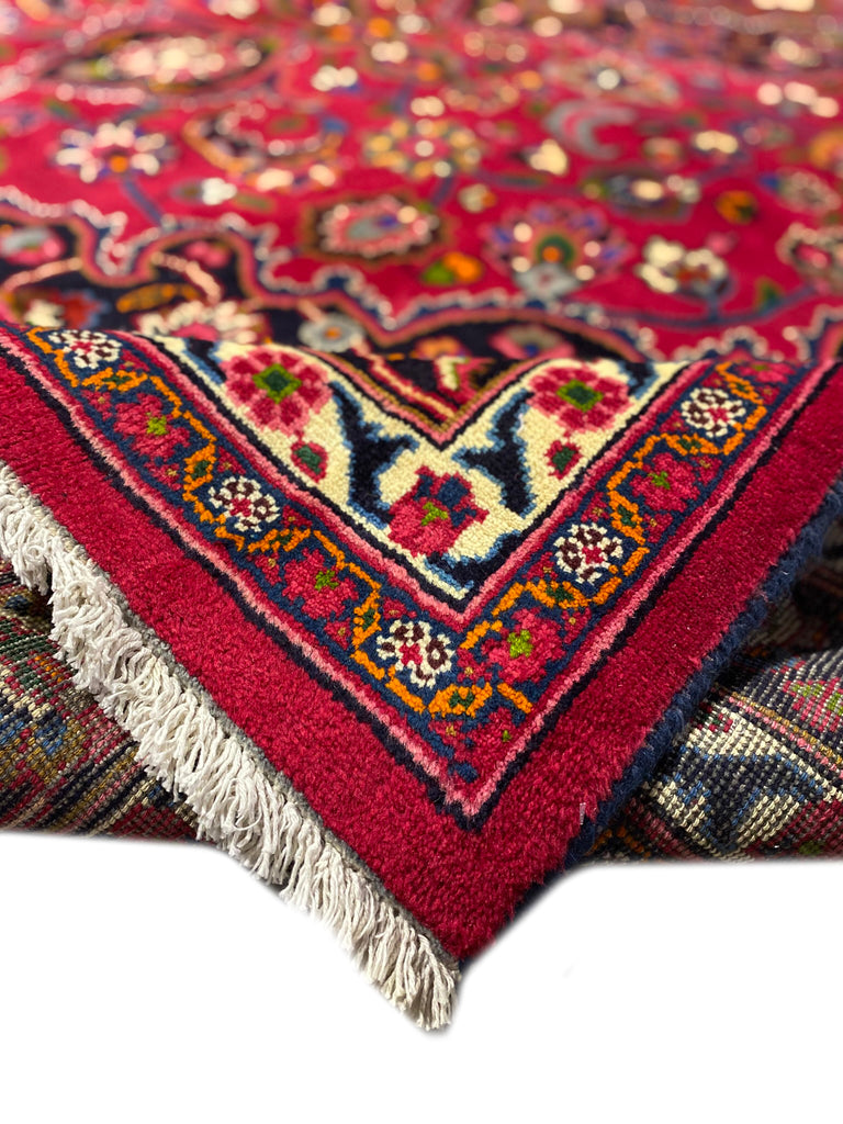 9.6 x 13 Persian Mashad Rug Iran #F-6983
