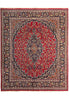 Load image into Gallery viewer, 9 x 10.9 Traditional Iran Persian Mashad Rug 