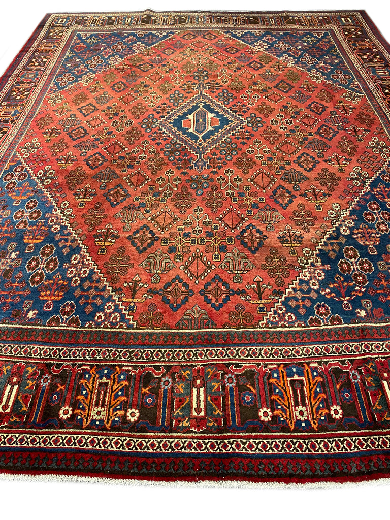 10 x 13.6 Geometric Traditional Iran Persian Joshagan Rug