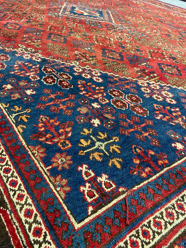 10 x 13.6 Geometric Traditional Iran Persian Joshagan Rug #F-6985