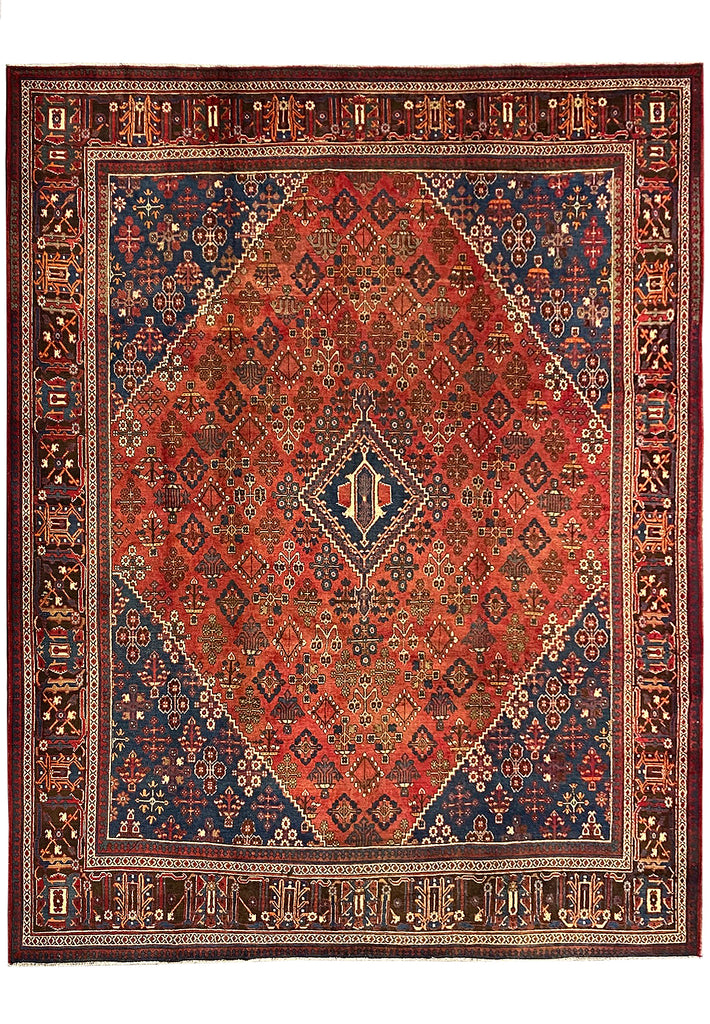 10 x 13.6 Geometric Traditional Iran Persian Joshagan Rug