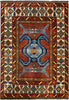 Load image into Gallery viewer, 5.2 x 6.5 Center Medallion Russian Kazak Rug 9218