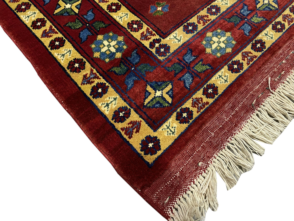 4 x 4.7 Handmade Square Kazak Rug #PIX-6996