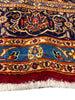 Load image into Gallery viewer, 8 x 11.8 Genuine Persian Kashan Rug Classic Red Blue Traditional #F-6990