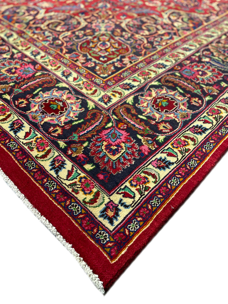 9.7 x 12.8 Signed Persian Rug #F-6991