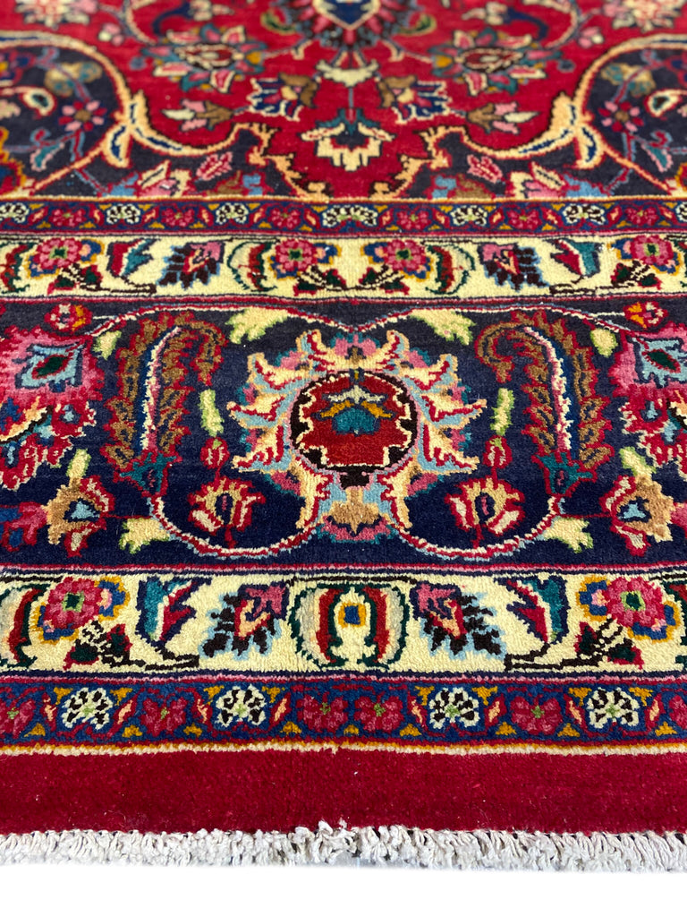 9.7 x 12.8 Signed Persian Rug #F-6991