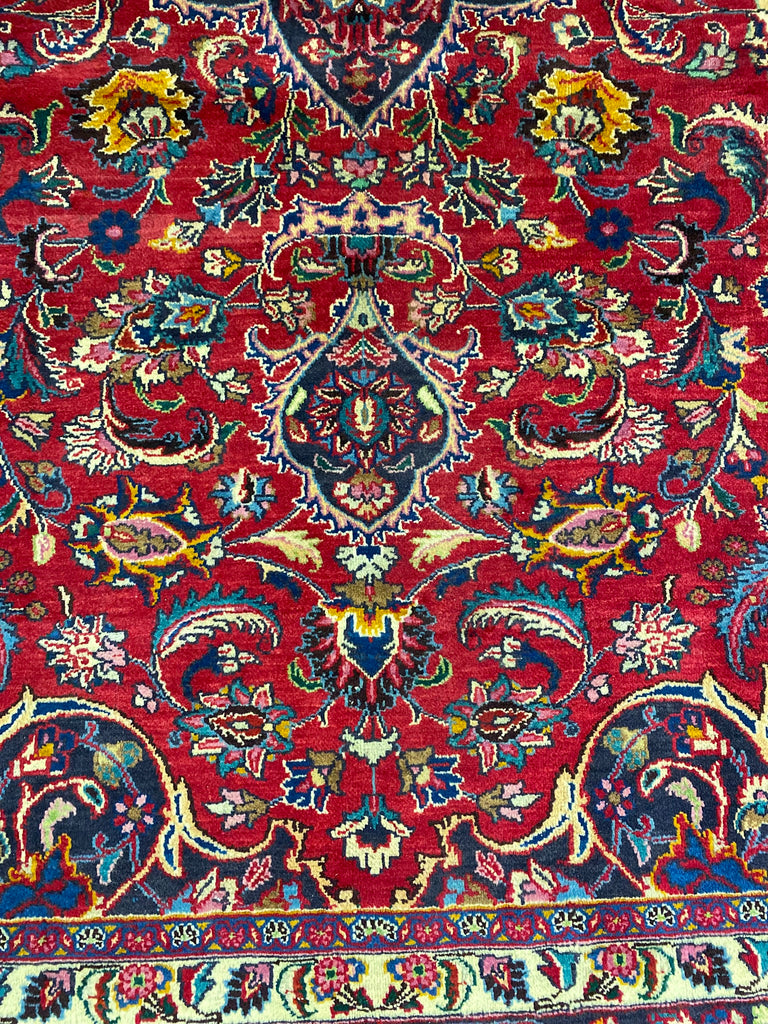 9.7 x 12.8 Signed Persian Rug #F-6991