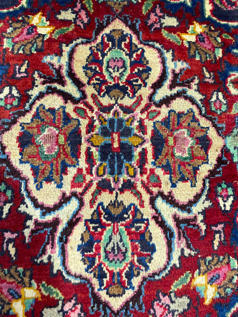 9.7 x 12.8 Signed Persian Rug #F-6991