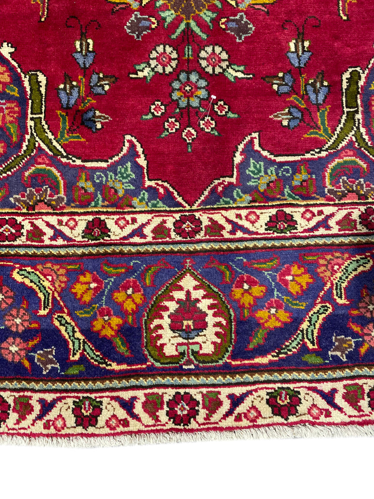 9.8 x 12.6 Authnetic Persian Tabriz Rug Wool Clearance Sale #F-6992