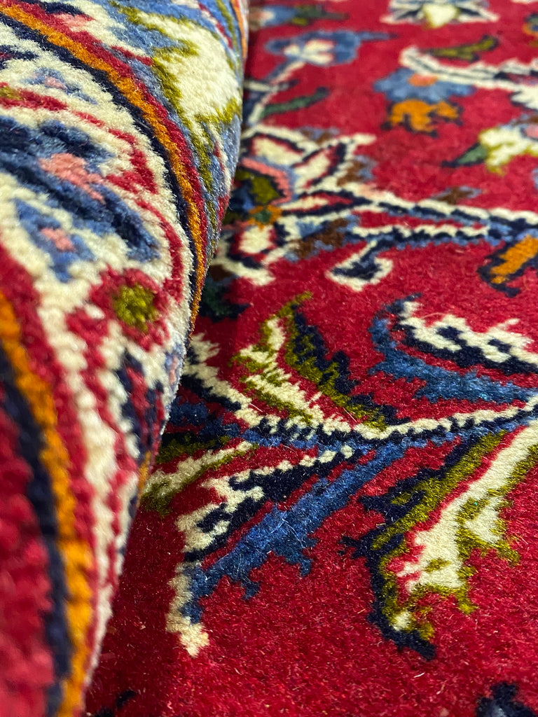 9 x 12.9 Semi-Antique Persian Joshagan Rug #F-6994