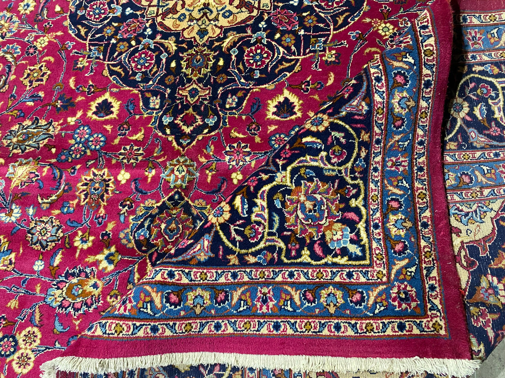 10 x 13 Quality Persian Kashan Rug Traditional Classic  1181