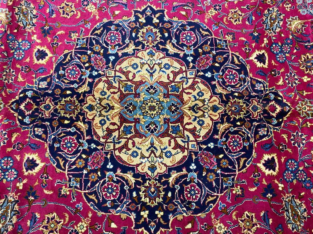 10 x 13 Quality Persian Kashan Rug Traditional Classic  1181