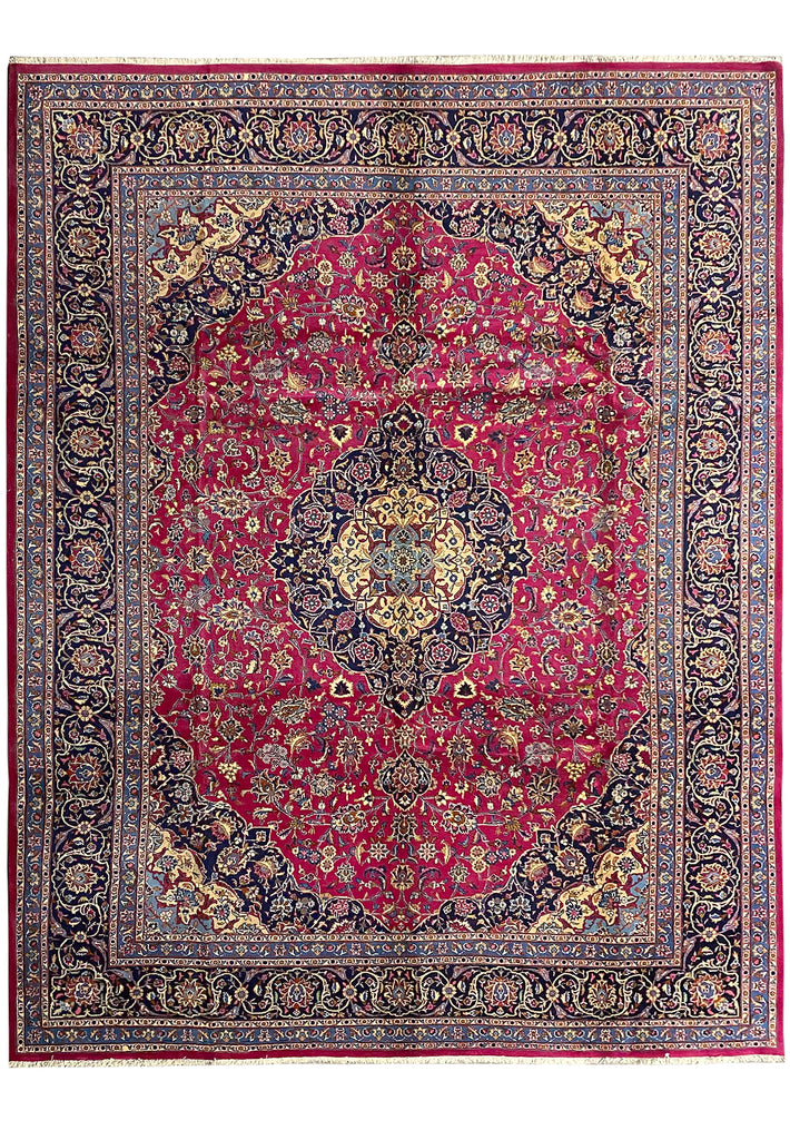 10 x 13 Quality Persian Kashan Rug Traditional Classic  1181