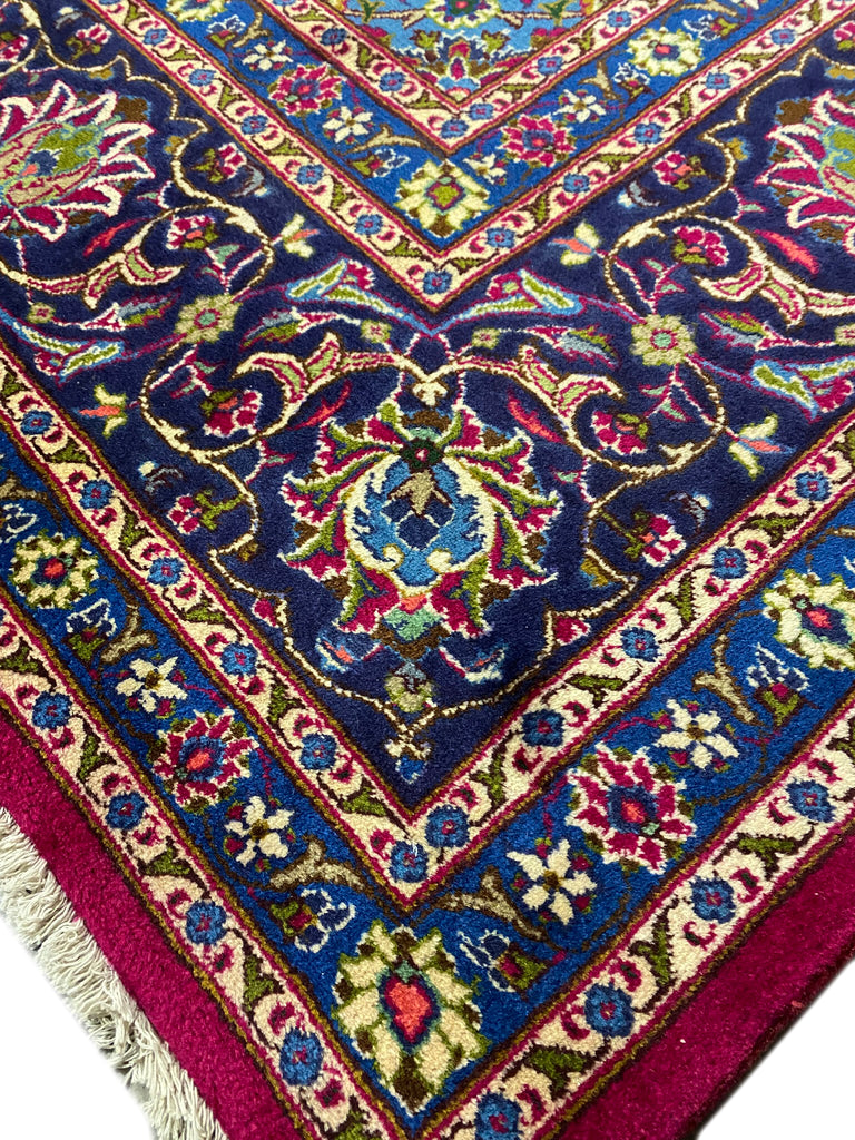 10.2 x 14 Hand-knotted Weave Antique Persian Sarouk Mahallat Rug 1291