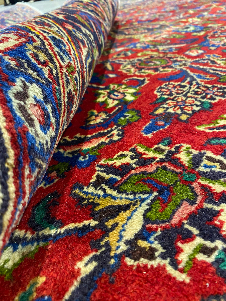 9.7 x 12.6 Classic Quality Persian Kashan Rug #F-6995