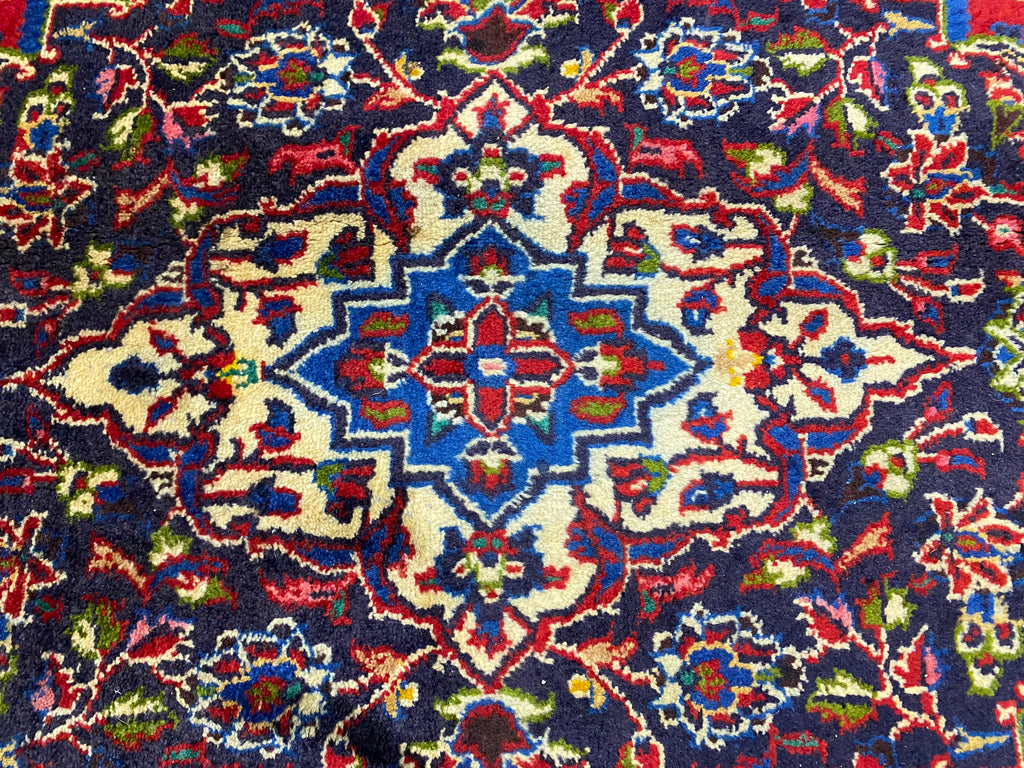 9.7 x 12.6 Classic Quality Persian Kashan Rug #F-6995