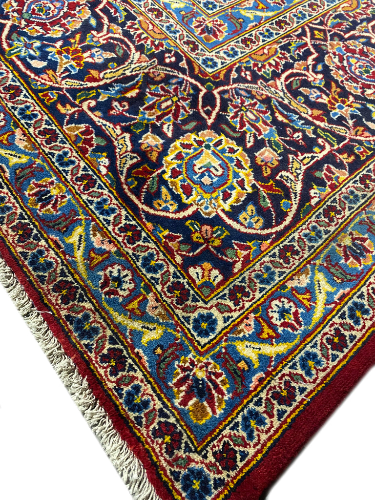 10 x 13.7 Authentic Quality Persian Kashan Rug #F-6996