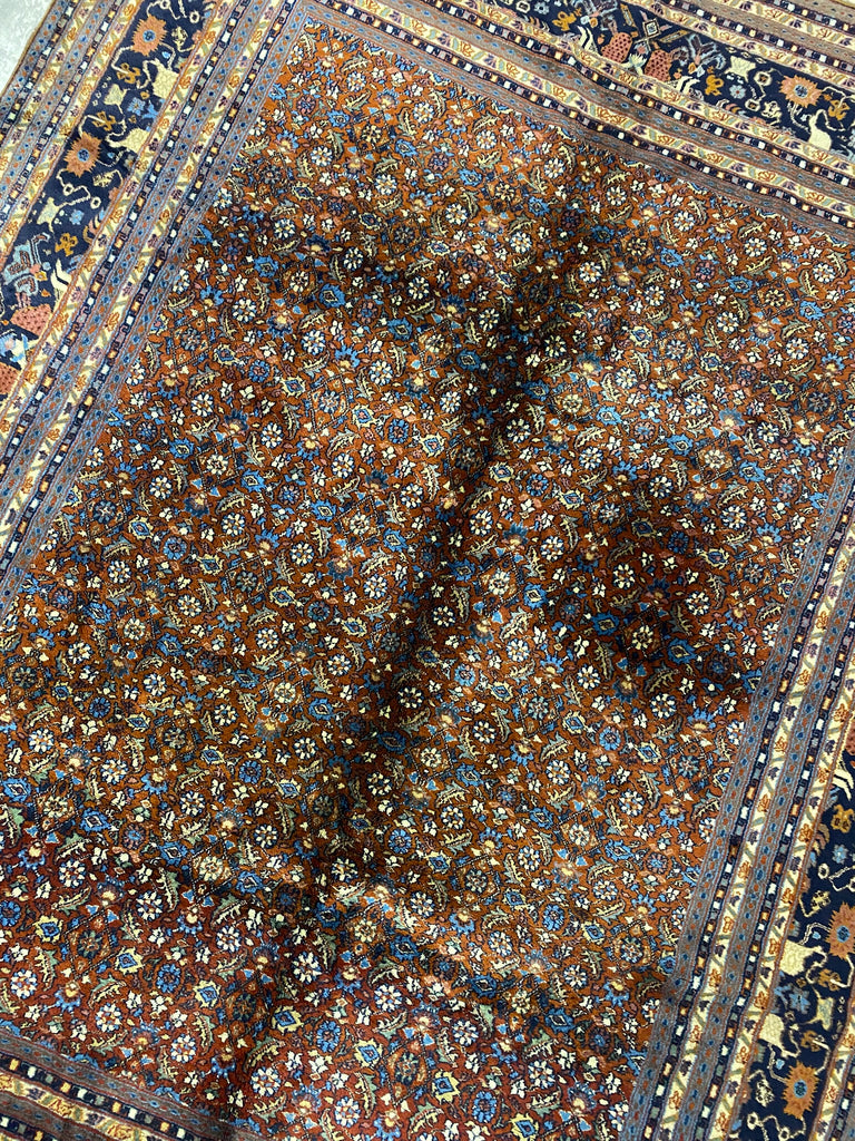 4.0 x 7.0 Persian Tribal Lilihan Rug #PIX-23206