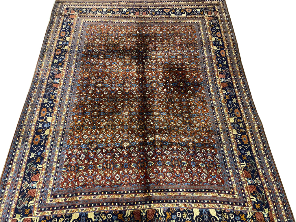 4.0 x 7.0 Persian Tribal Lilihan Rug #PIX-23206