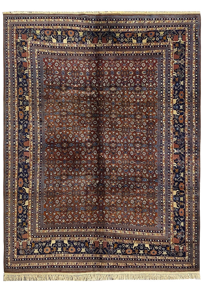 4.0 x 7.0 Persian Tribal Lilihan Rug #PIX-23206