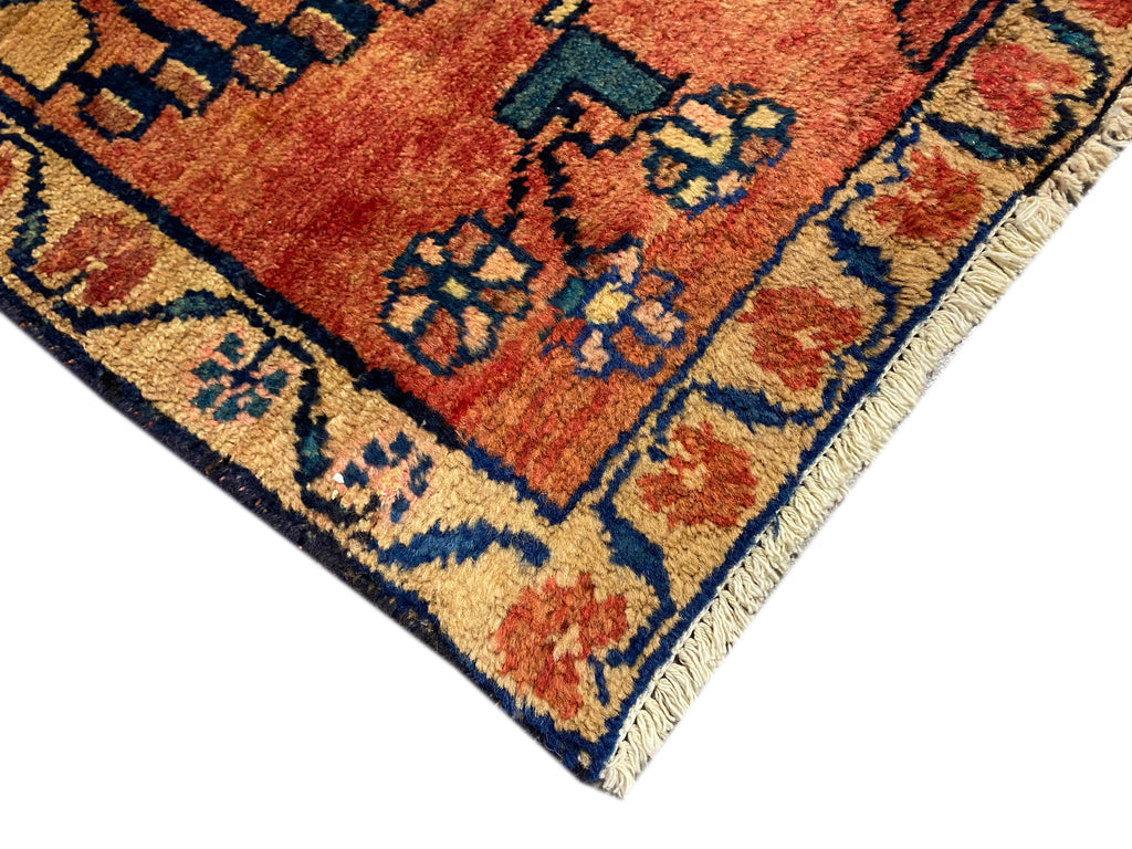 5.4 x 6.6 Persian Nahavand Herat Squarish Rug #5819