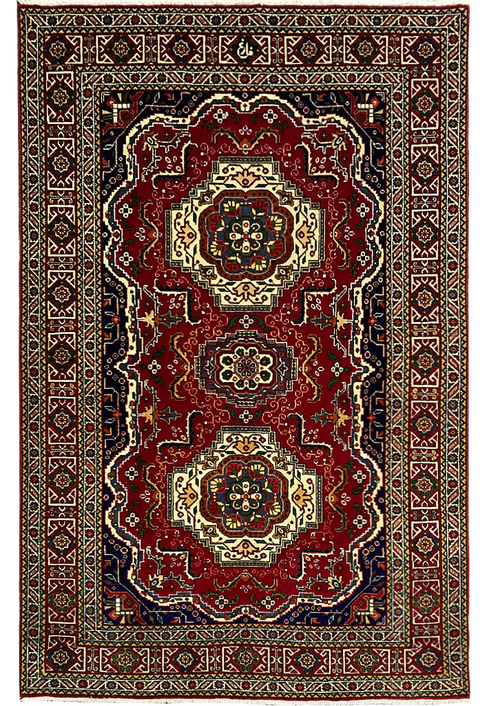 4' x 7' Semi-Antique-Persian-Bakhtiari-Rug.jpg