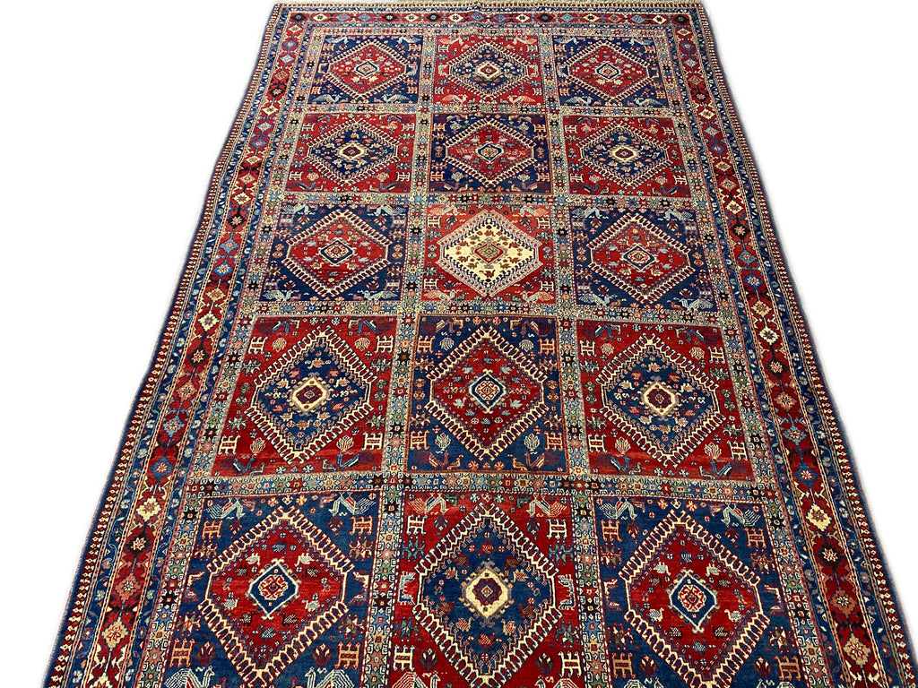 6.6 x 10.6 Persian Yalameh Rare Rug BEST TRIBAL WOOL CARPET #B-79995