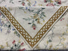 Load image into Gallery viewer, 4 x 6 Handmade 	No Pile- Flat Tapestry Weave Pile Needle Point Floral Rug #F-3003